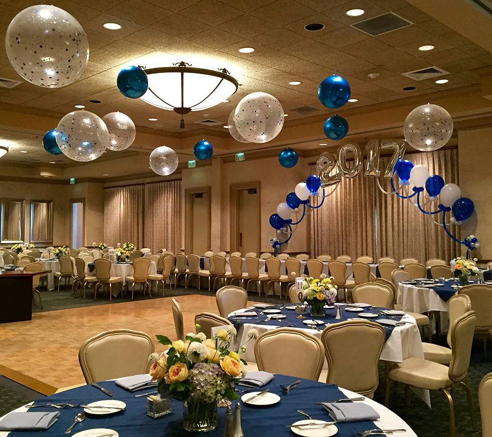 Deluxe Grad Arch with Dance Floor Decor