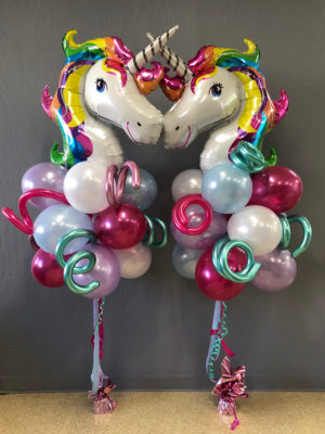 Floating Unicorn Columns